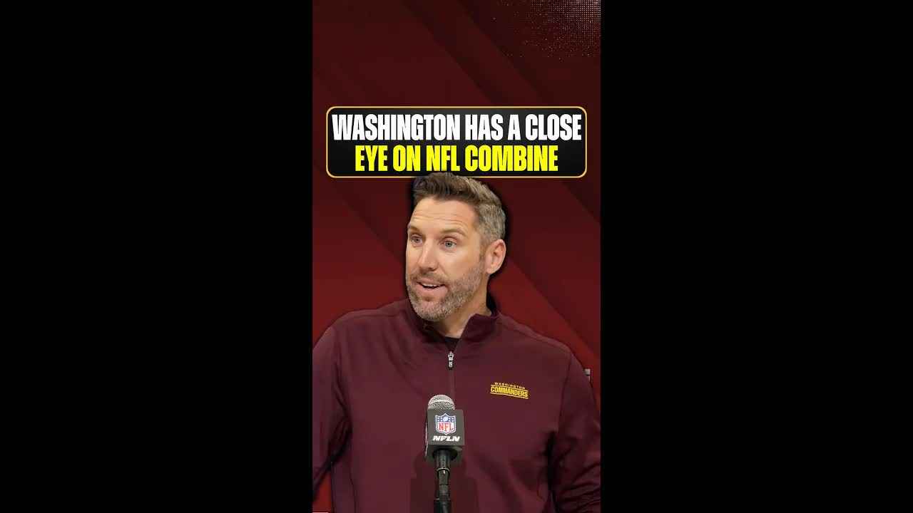 The #WashingtonCommanders are LOCKED IN for the #NFLCombine! #HTTR #RaiseHail #NFL