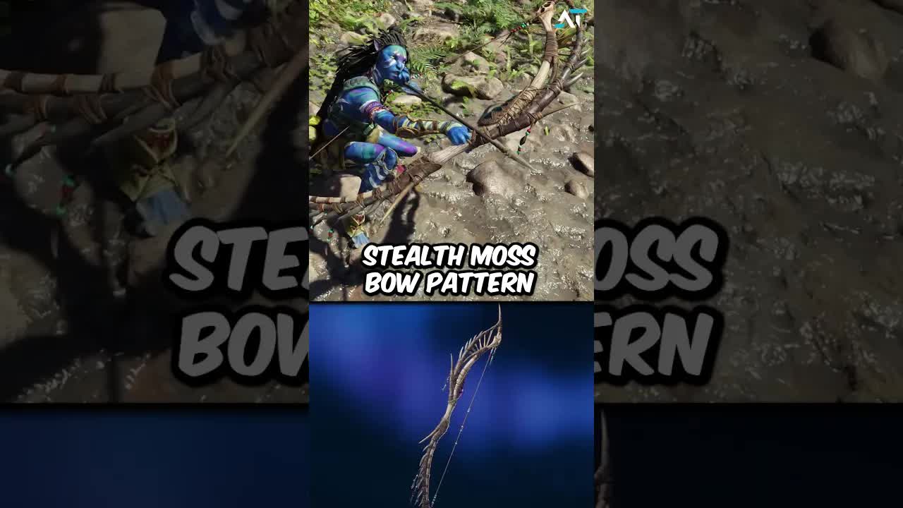 Stealth Moss Bow Gameplay | Na'vi Adept Weapon Pack