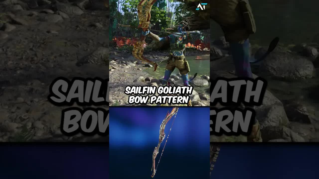 Sailfin Goliath Bow Gameplay | Na'vi Adept Weapon Pack