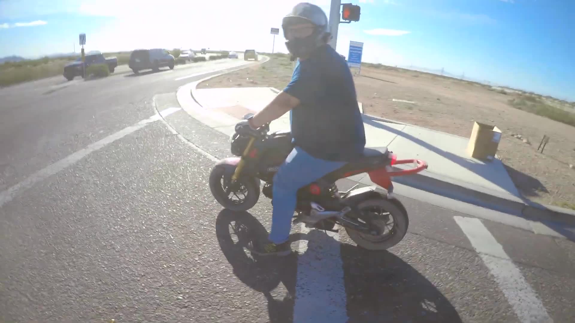 Police pull over for minor speeding only four miles over limit
