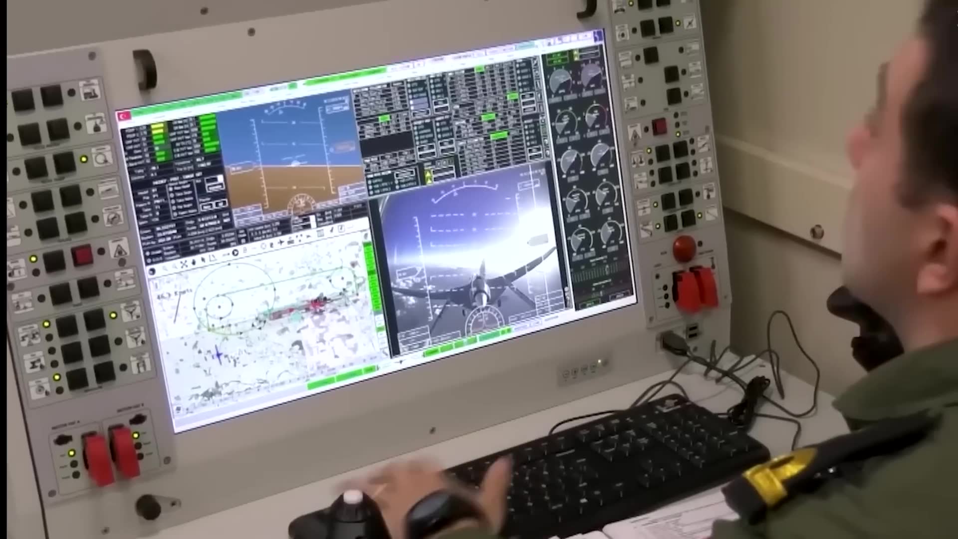 Kamikaze drone destroys merchant vessel