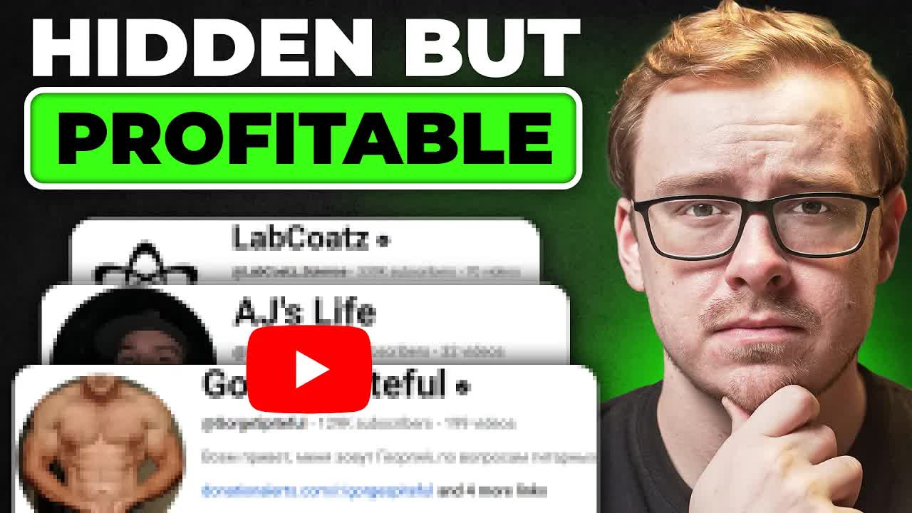 6 Weird YouTube Channels Secretly Making Five Figures A Month in 2026