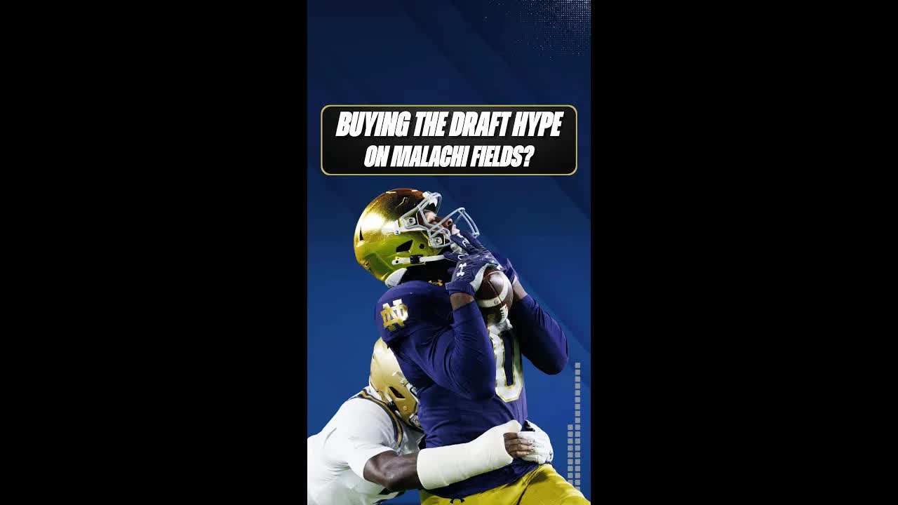 The buzz around former Notre Dame WR Malachi Fields continues to grow during NFL Combine week