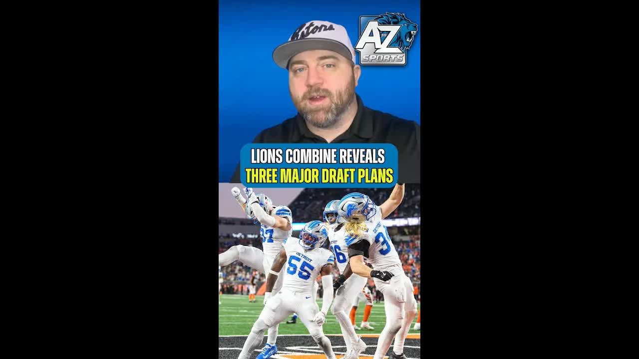 The Lions tipped their hand at Combine...