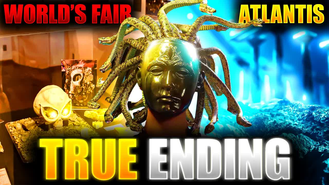 The Cut Chaos Maps FINALLY Revealed! Atlantis + Word's Fair Epic Finale Story (Black Ops 4 Zombies)