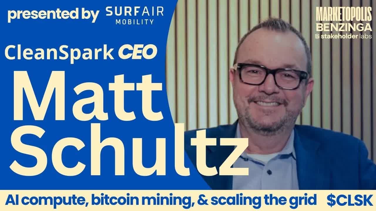 CleanSpark ($CLSK) CEO Matt Schultz on Building a “Token Factory” with Energy, Bitcoin Mining, & AI
