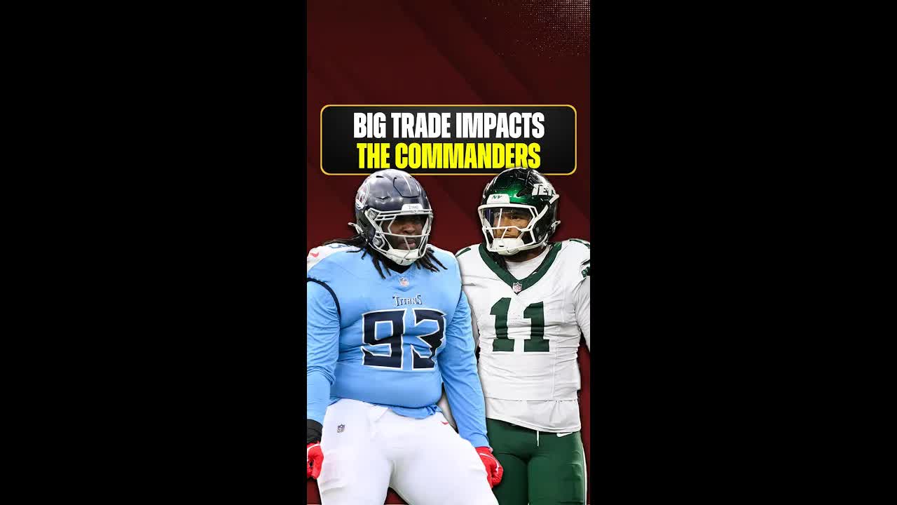 How a Titans-Jets trade has a BIG impact on the #WashingtonCommanders! #HTTR #RaiseHail #NFLTrade