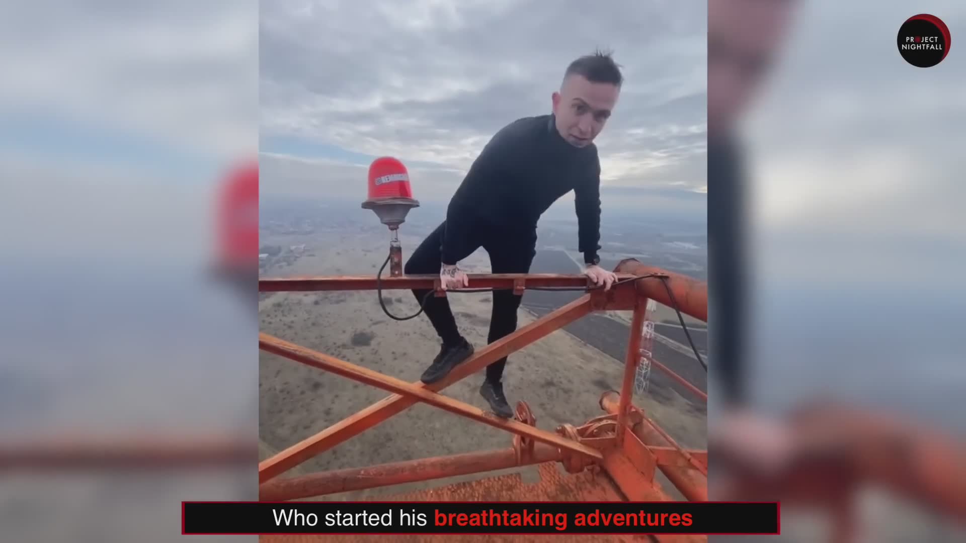 Heart-stopping footage from an extreme adventurer's camera during the last moments of a fatal expedition