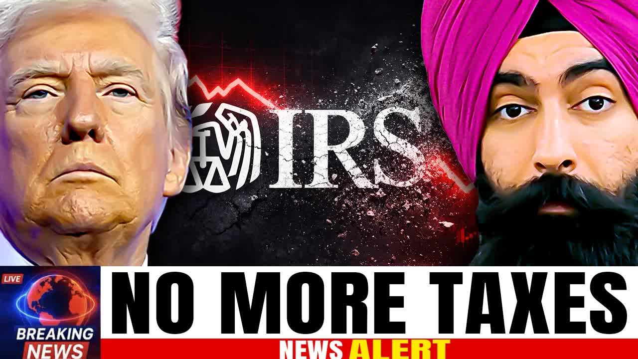 Trump's NEW Plan To Abolish The Income Tax In 2026