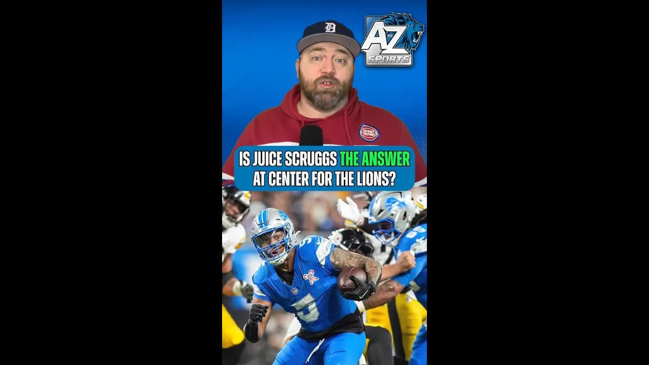 The Lions’ center answer probably isn’t Juice Scruggs