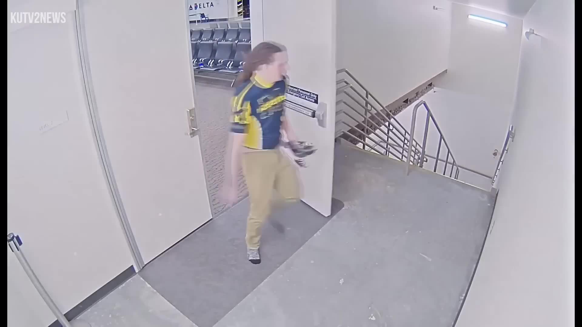 Tragic footage reveals the final hours of a man who fatally attempted to chase down a departing aircraft