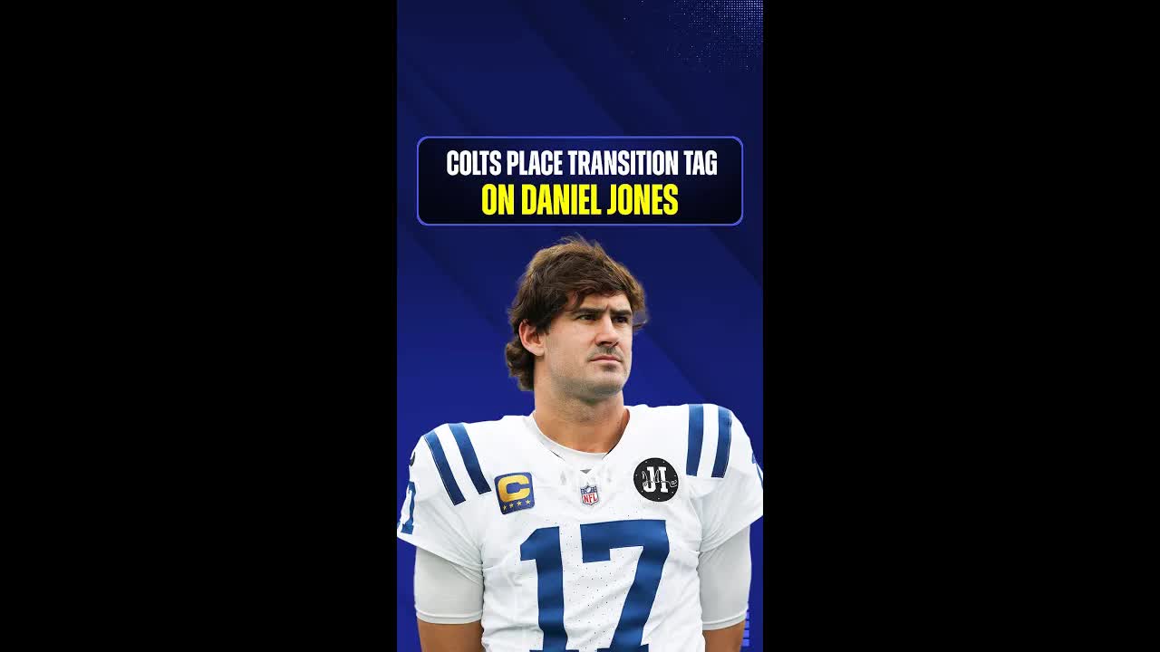 The Colts have placed the transition tag on Daniel Jones episode artwork