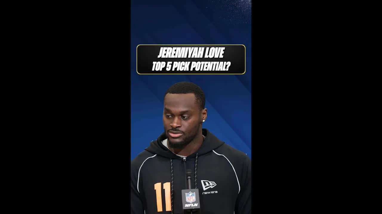 #NotreDame RB Jeremiyah Love vaulted himself into top five pick status at the NFL Combine
