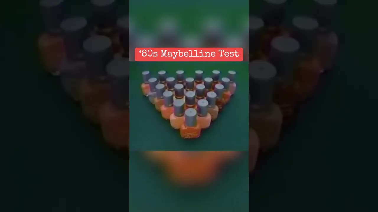 ‘80s Maybelline Test