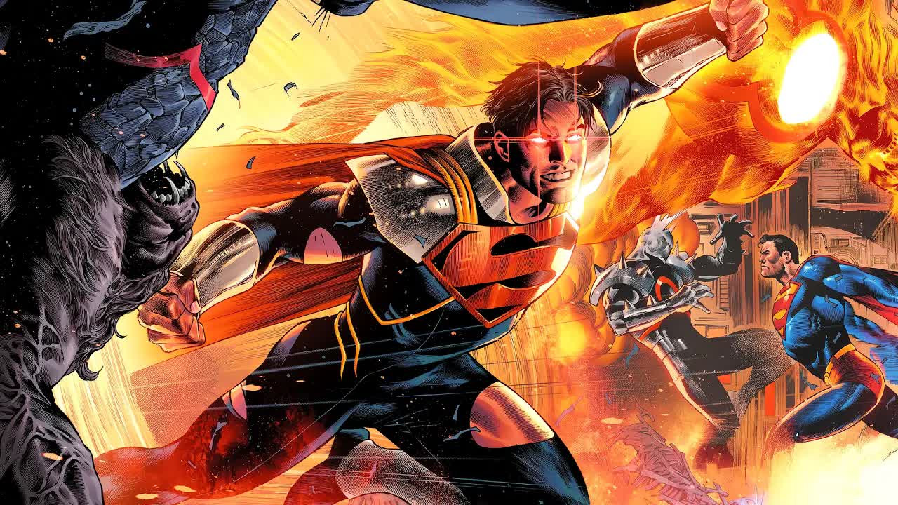 Superboy Prime DESTROYS the Legion of Darkseid