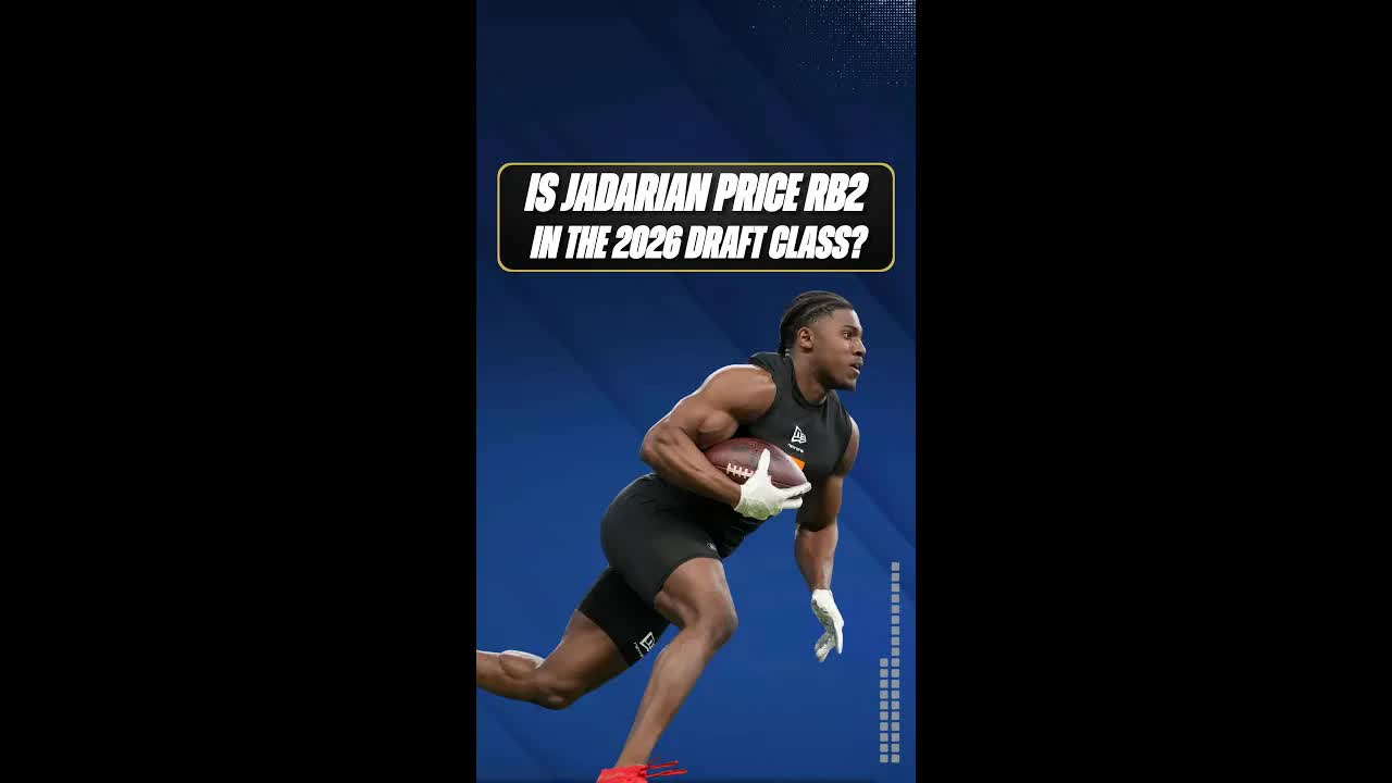 #Irish RB Jadarian Price made a BIG argument to be RB2 in the draft class after NFL Combine...