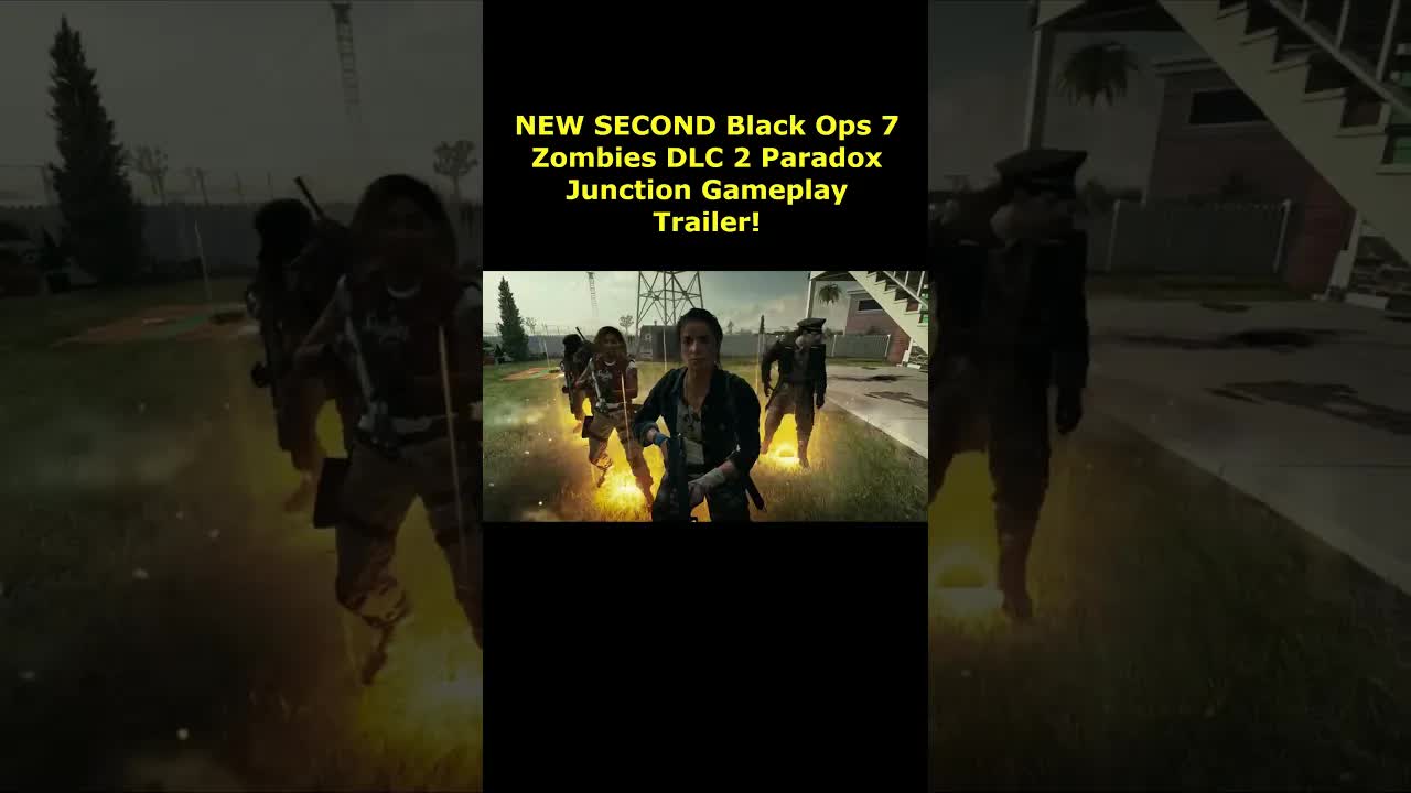 AFTERLIFE Blundergat! 2ND Paradox Junction Gameplay Trailer! (Black Ops 7 Zombies DLC 2)