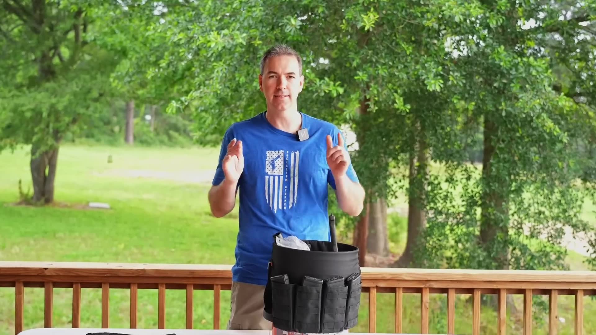 Complete inventory of portable emergency supplies in waterproof storage