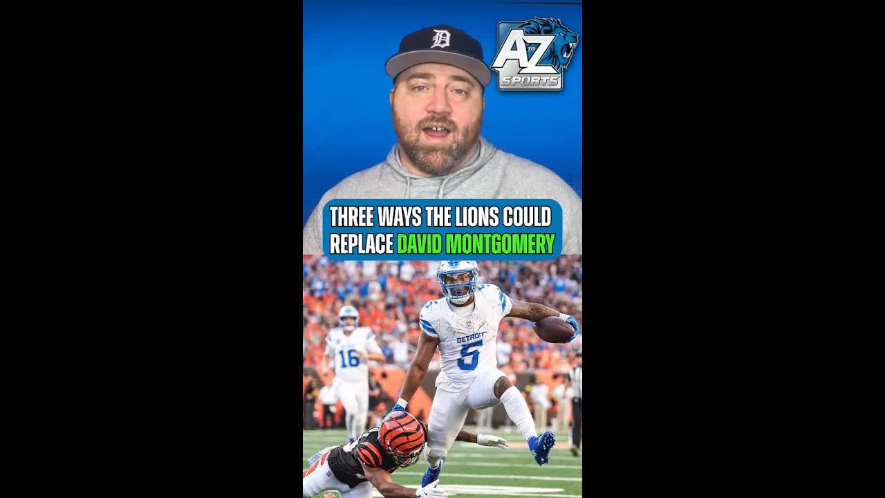 How Should the Lions Replace David Montgomery?