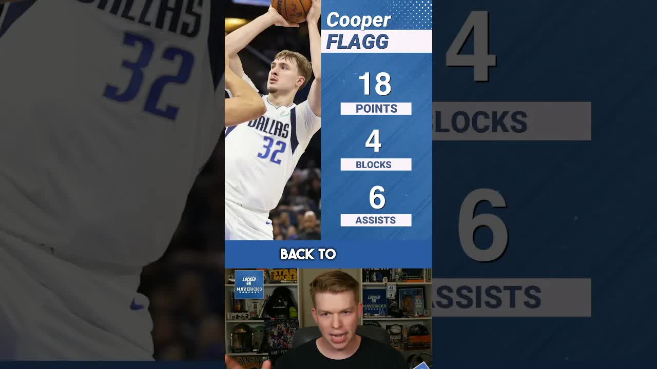 MAVS POSTGAME: Cooper Flagg’s insane two-way impact helped Dallas Mavericks vs Orlando Magic
