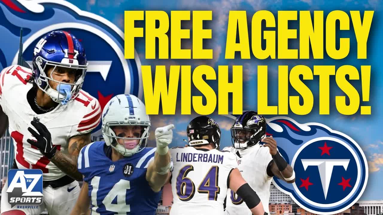 Titans Free Agency Wish List: Wan'Dale Robinson rumors & Tyler Linderbaum sets the market