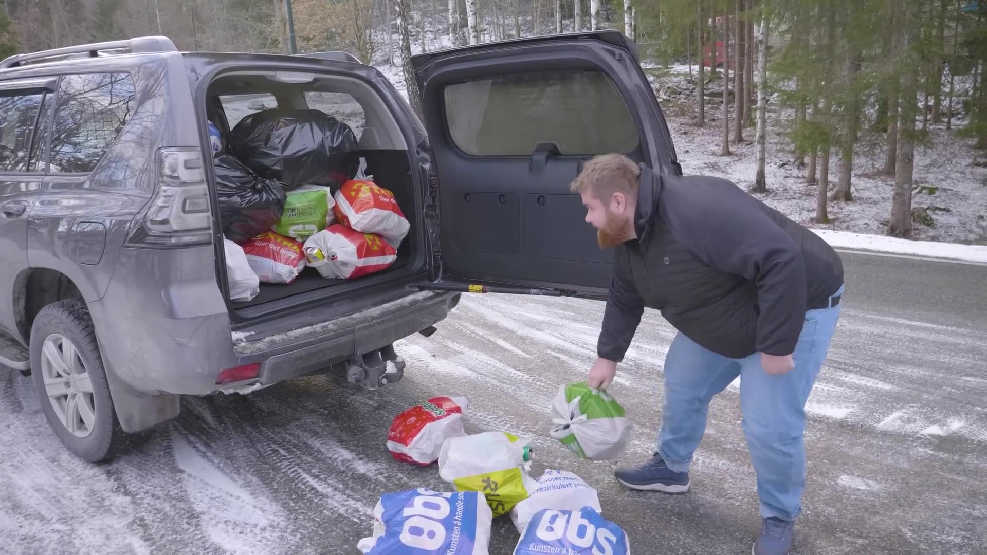 Harrytur til Sverige hvor vi fyller opp hele varebilen med billige varer