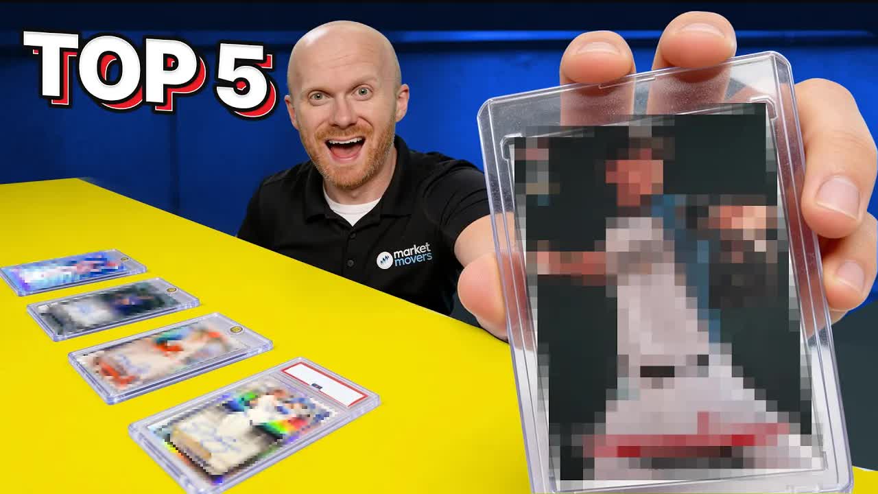 TOP 5 HOTTEST SPORTS CARDS!