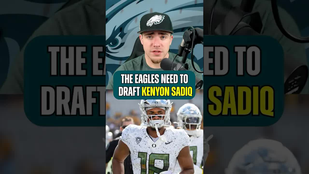 If Dallas Goedert Leaves, The #Eagles Should Draft This Freak Athlete 🔥#philadelphiaeagles #nfl