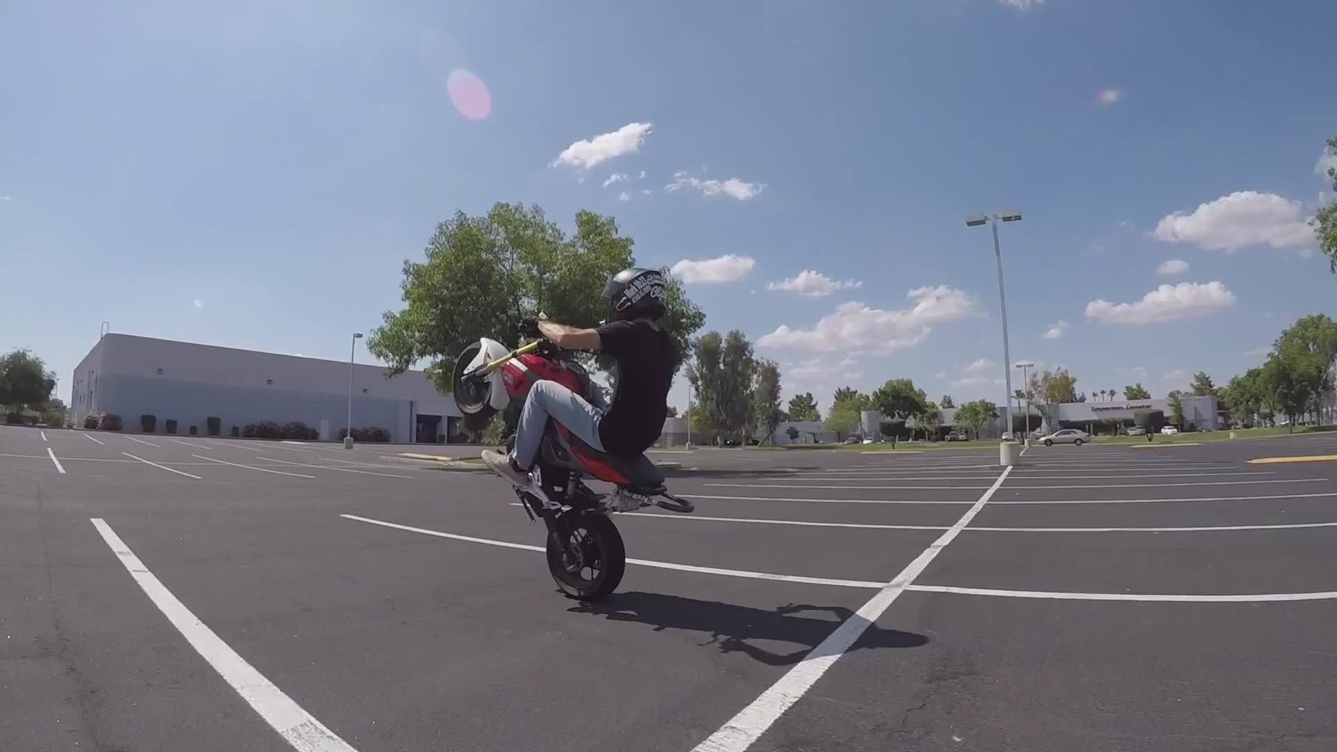 How to execute a smooth coaster wheelie by managing throttle and rear brake together