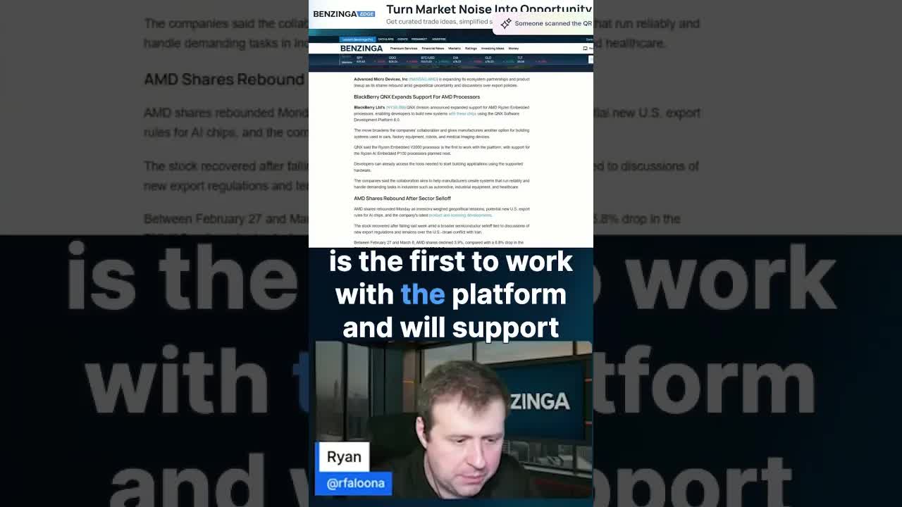 BlackBerry and AMD? The AI Partnership No One Saw Coming