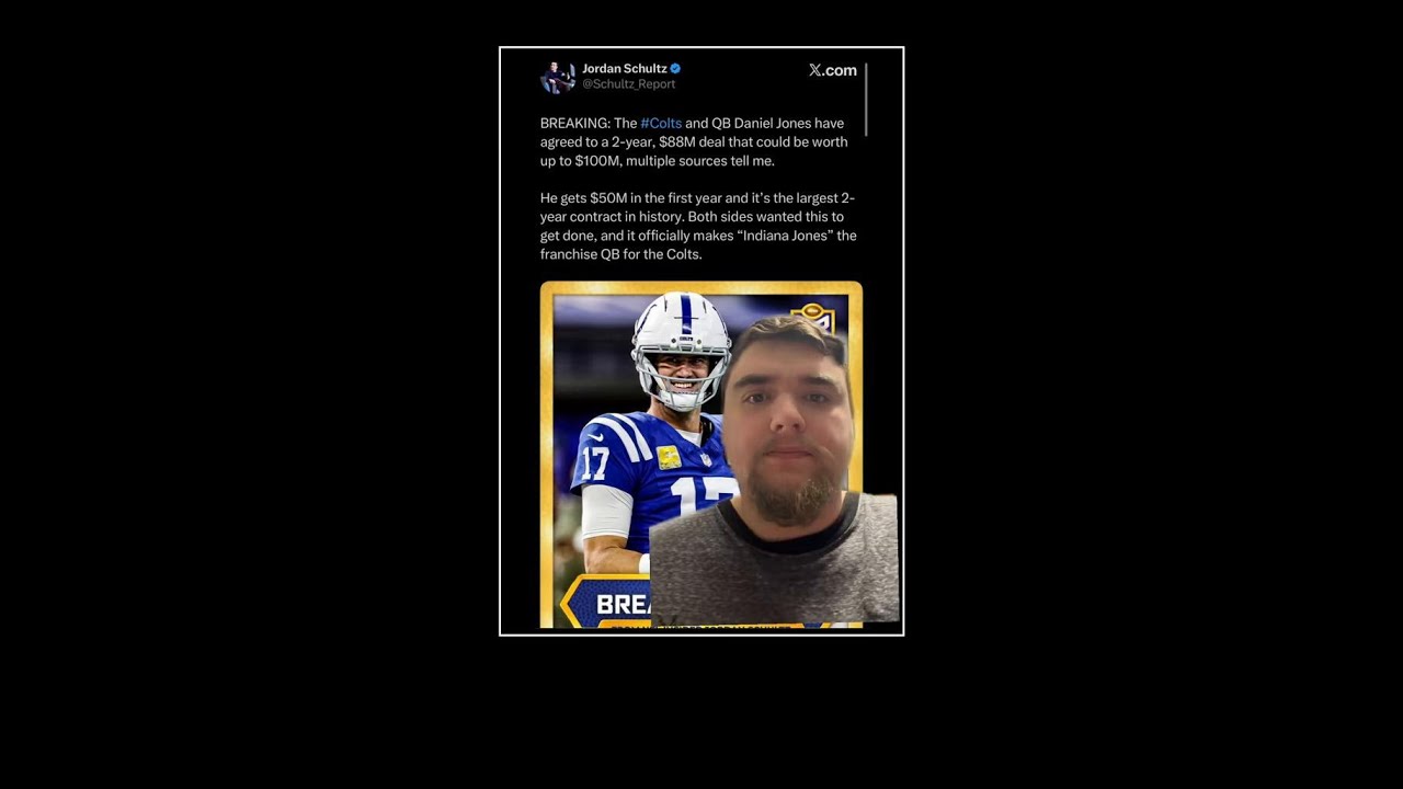 BREAKING: Colts ink two-year extension with Daniel Jones
