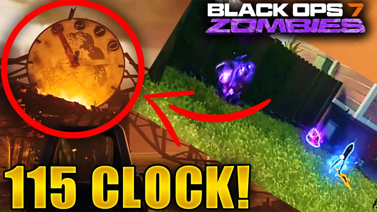 Paradox Junction 115 Clock Easter Egg FREE Aether Tool, Pack-a-Punch Crystal, Perk (BO7 Zombies DLC)