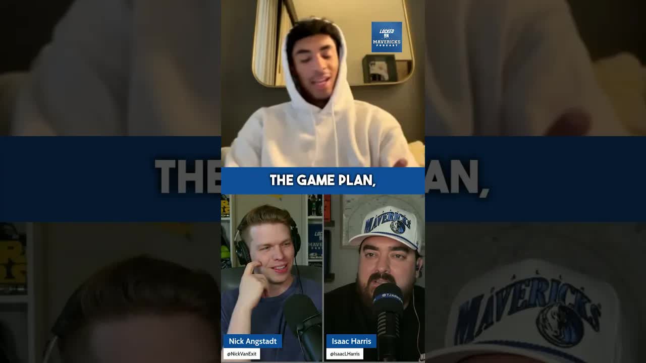 "Klay Thompson... I still don't understand how he gets so open" Max Christie of the Dallas Mavericks