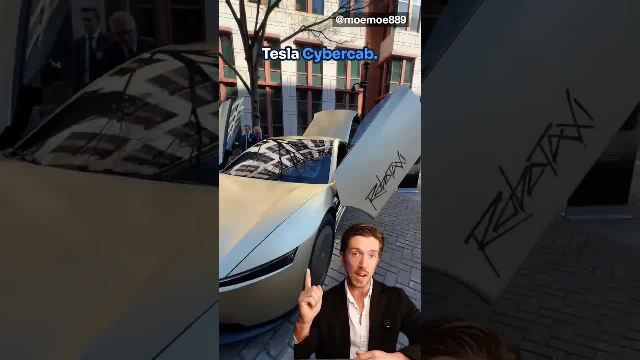 Tesla Cybercab Interior Revealed 🤯