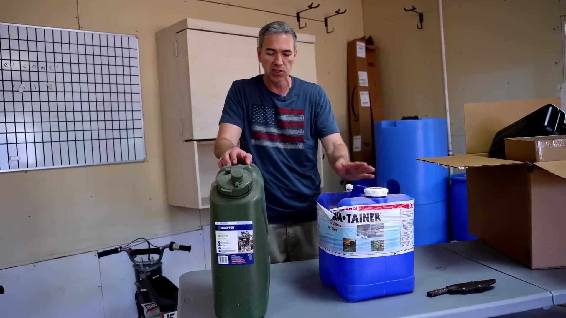 Food-grade hydration storage systems rated for long-term use