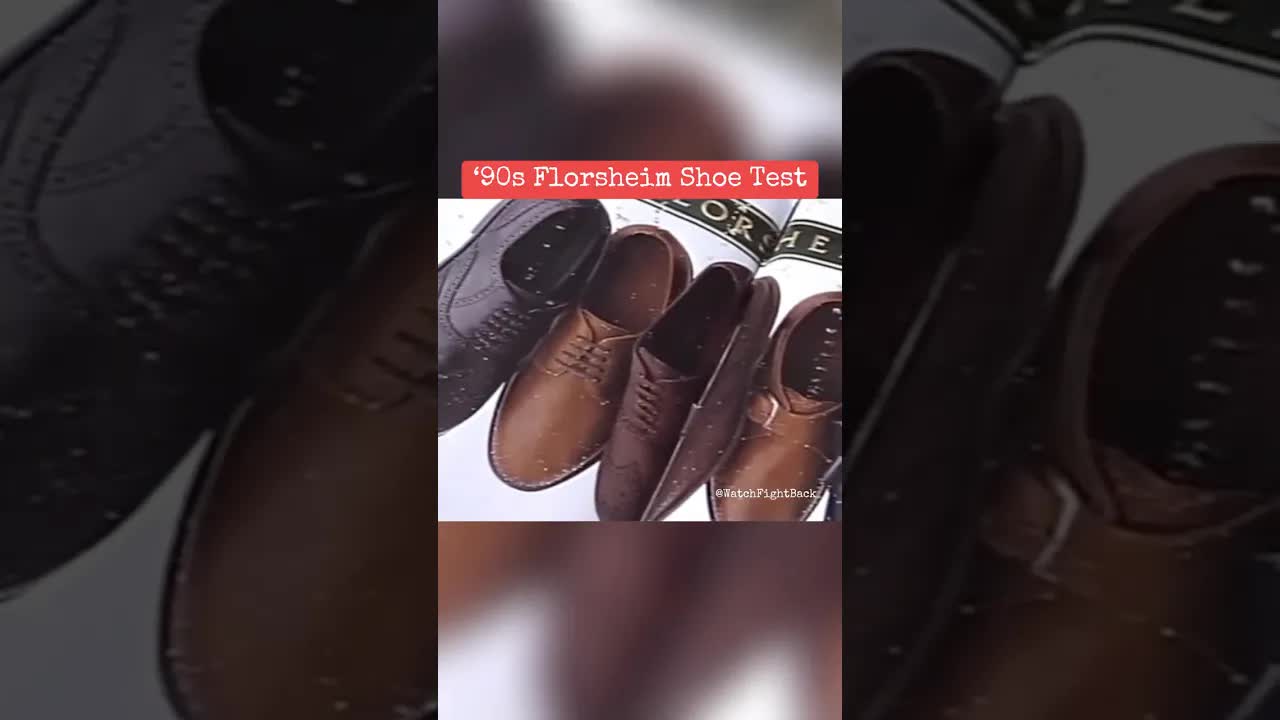 ‘90s Florsheim Shoe Test