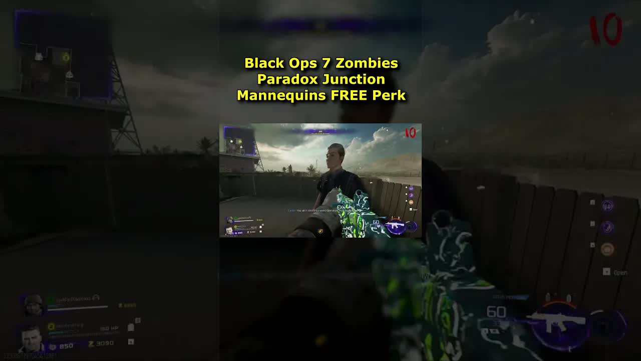 Paradox Junction Mannequins FREE Perk Easter Egg Guide! (Black Ops 7 Zombies FREE Perk Powerup)