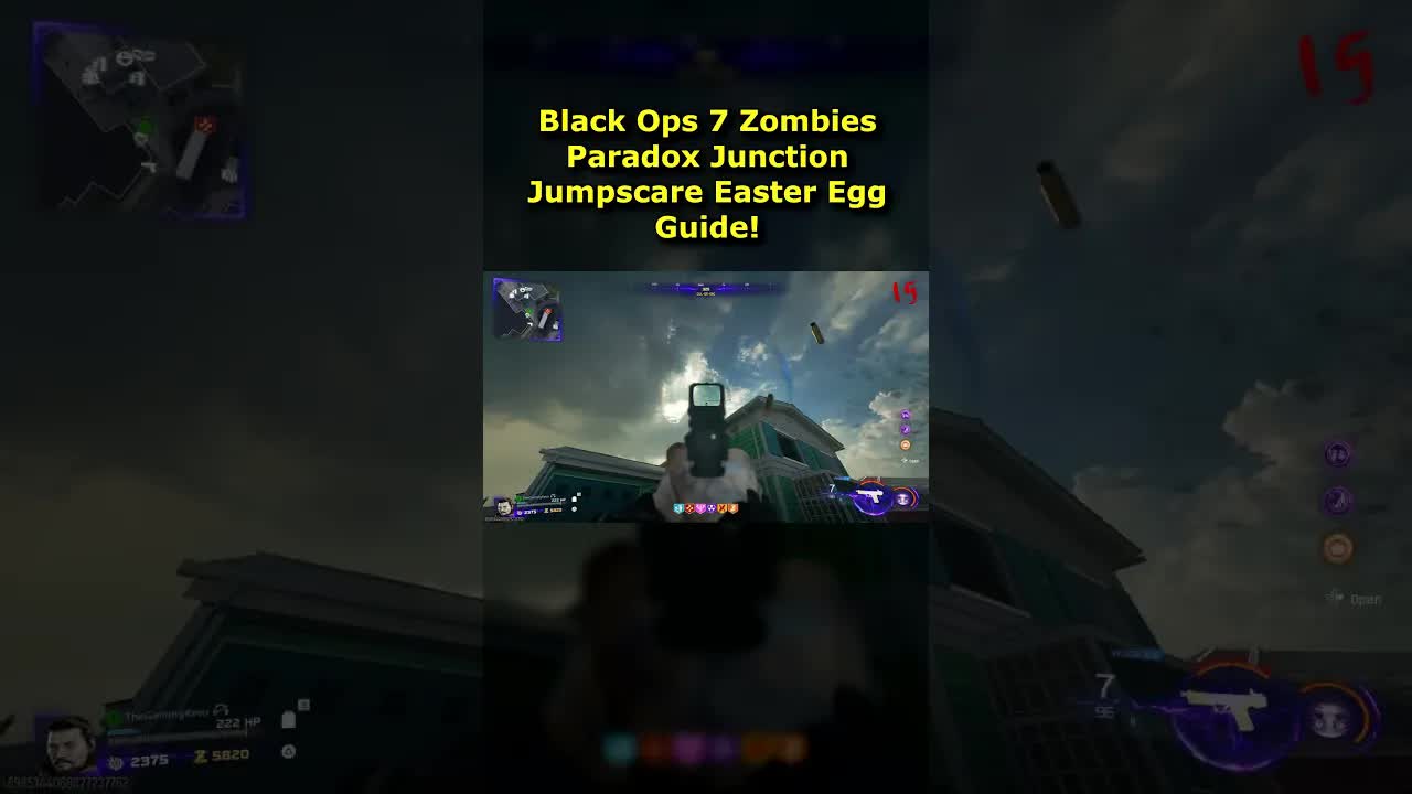 Paradox Junction Jumpscare Easter Egg CREEPY Mannequin Guide! (Black Ops 7 Zombies Jump Scare EE)