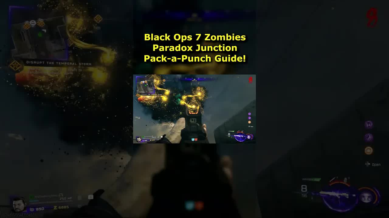 Paradox Junction How to Pack-a-Punch & Teleport Guide! (Black Ops 7 Zombies Pack a Punch/Power)