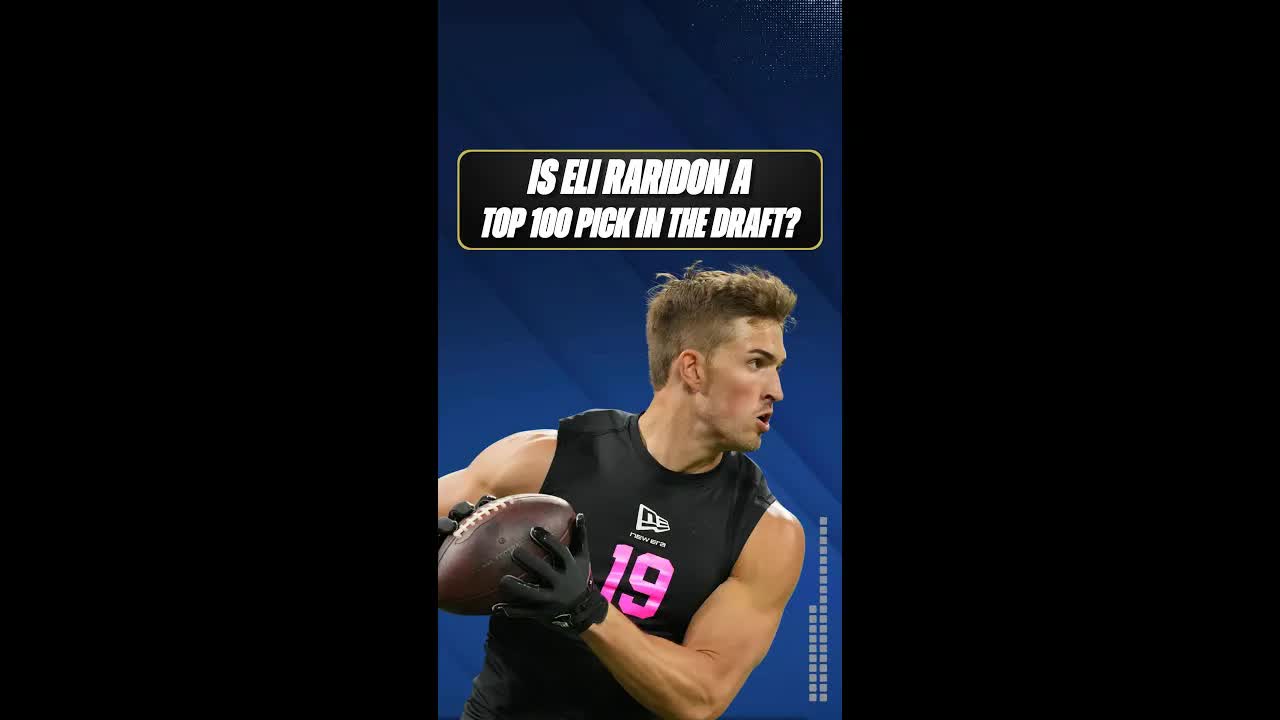 #NotreDame TE Eli Raridon has the potential to be a top 100 pick in the 2026 NFL Draft