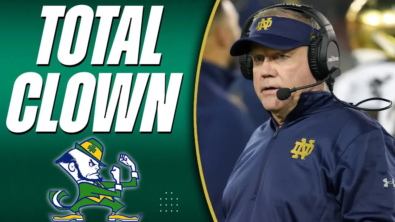 Brian Kelly Once AGAIN Proved Why He Was The Problem At Notre Dame...