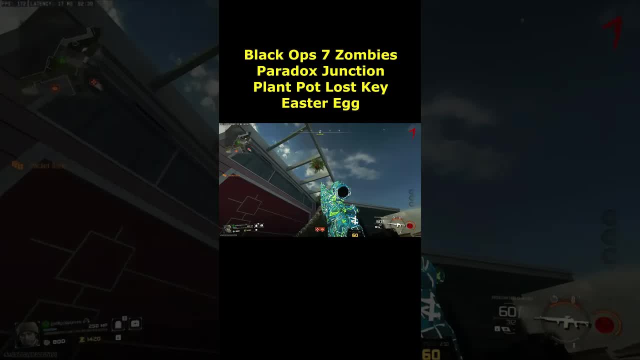 Paradox Junction Plant Pots Lost Key Easter Egg Guide! FREE Aether Tool & Loot (BO7 Zombies DLC)