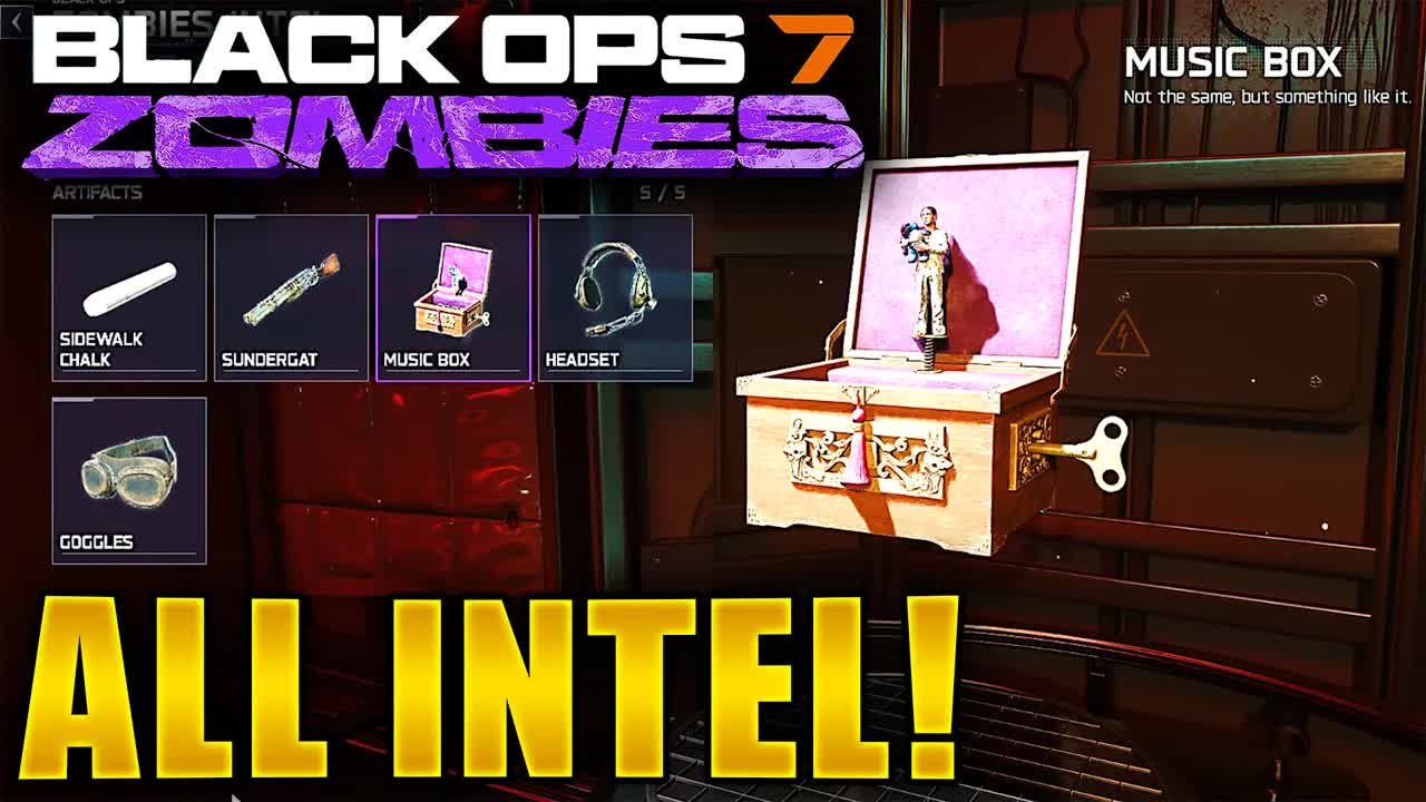 All 18 Intel Locations Guide on Paradox Junction in Black Ops 7 Zombies! Audio Logs/Artifact/Docs