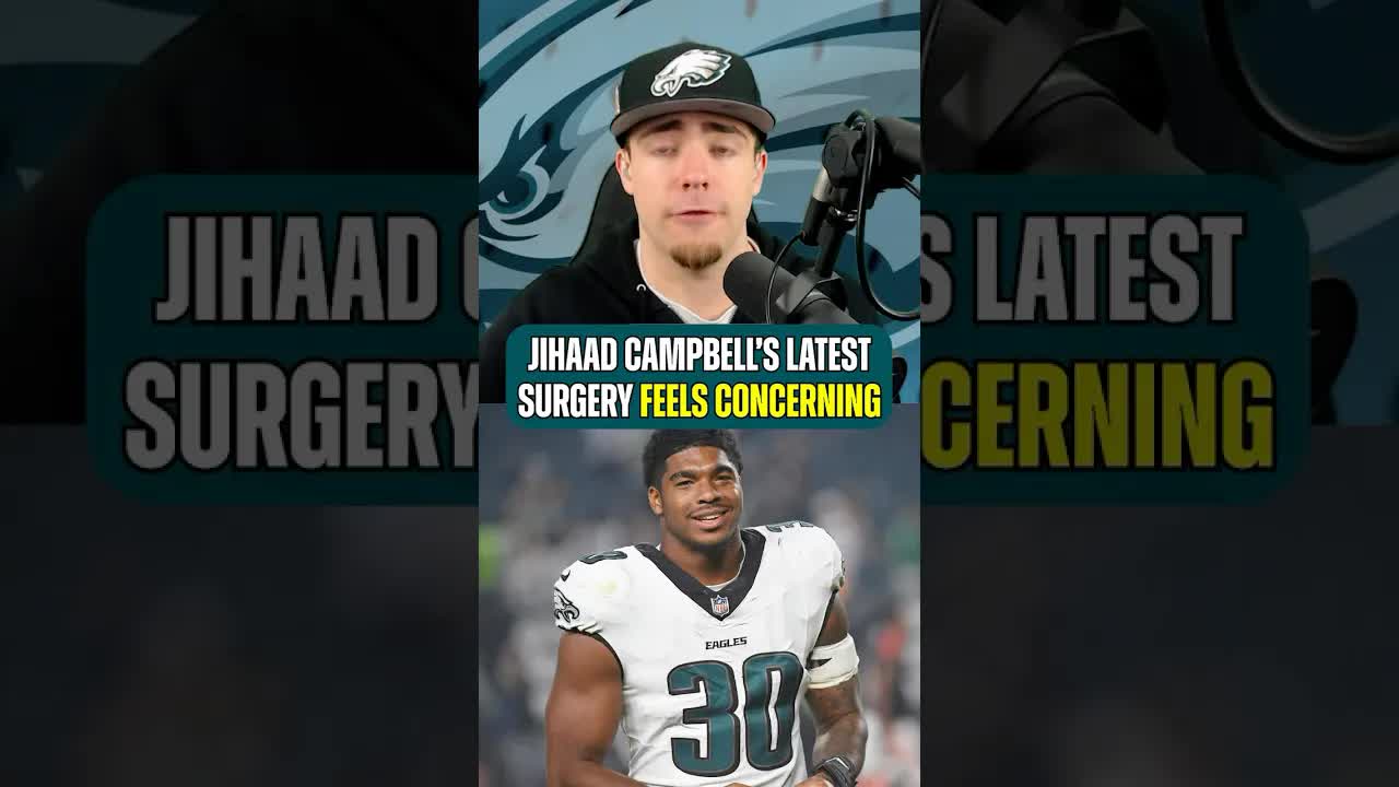 The #Eagles Could Regret Letting Nakobe Dean Walk, After Jihaad Campbell’s 2nd Surgery 👀#nfl