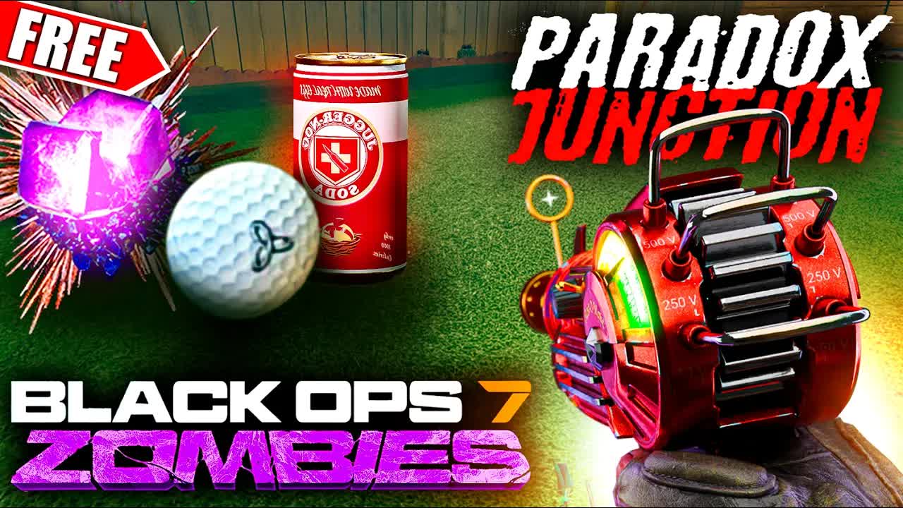 Paradox Junction How to ACTUALLY do Mini Golf Easter Egg Guide! FREE Powerups! (Black Ops 7 Zombies)