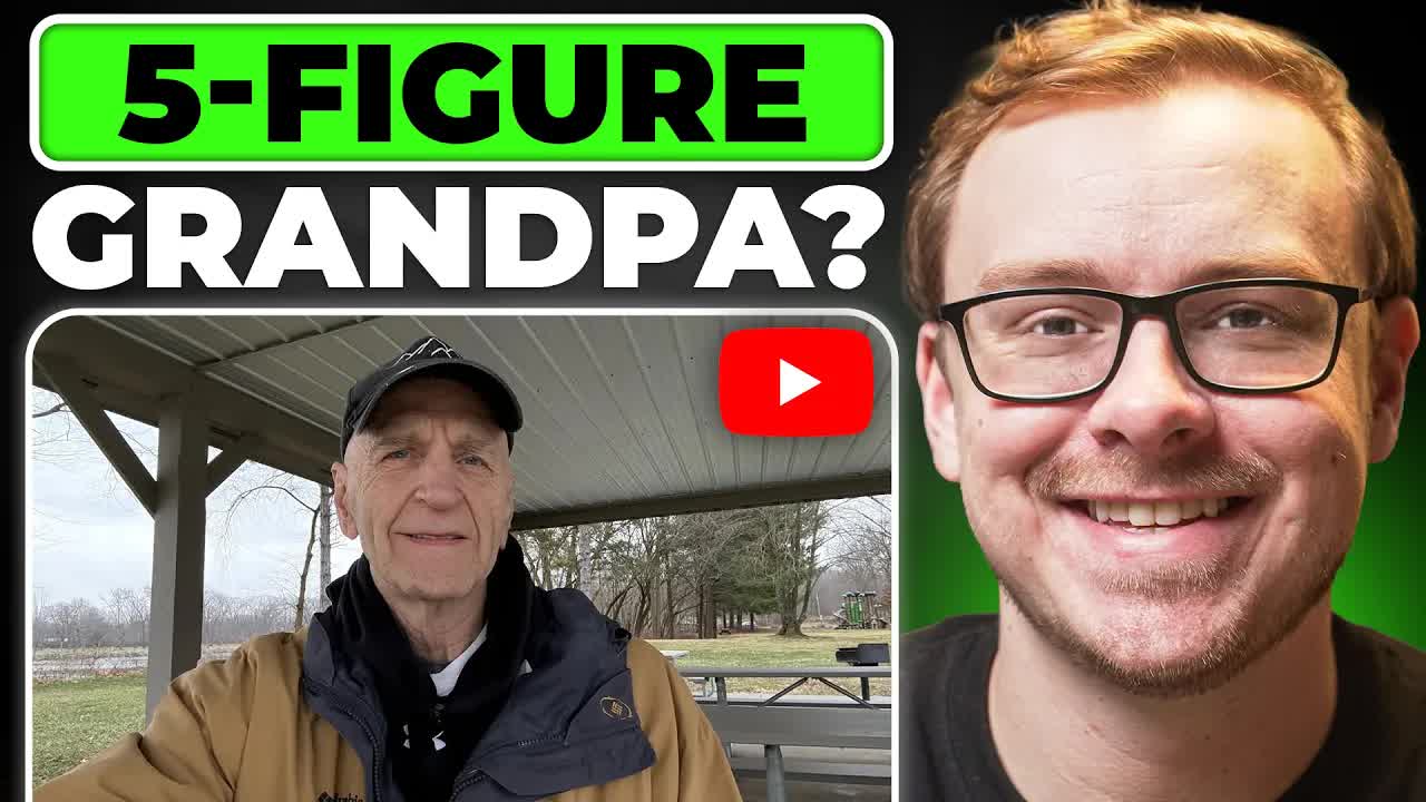 5 “Grandpa” YouTube Channels Making 5 Figures A Month