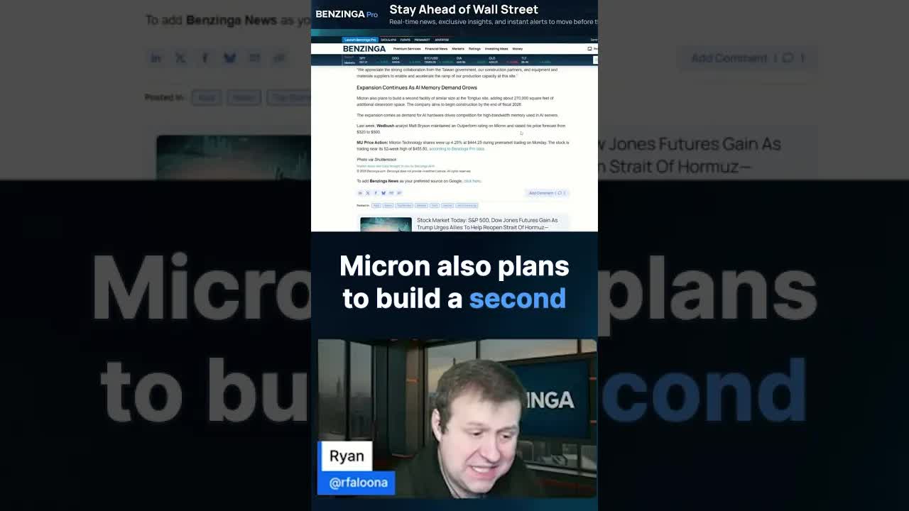 AI Demand Is Forcing Micron to Expand Fast