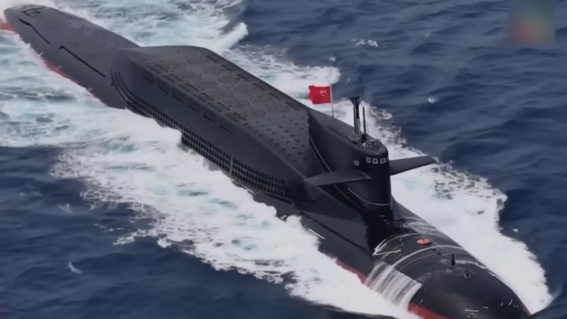 Submarine emerges within carrier security zone