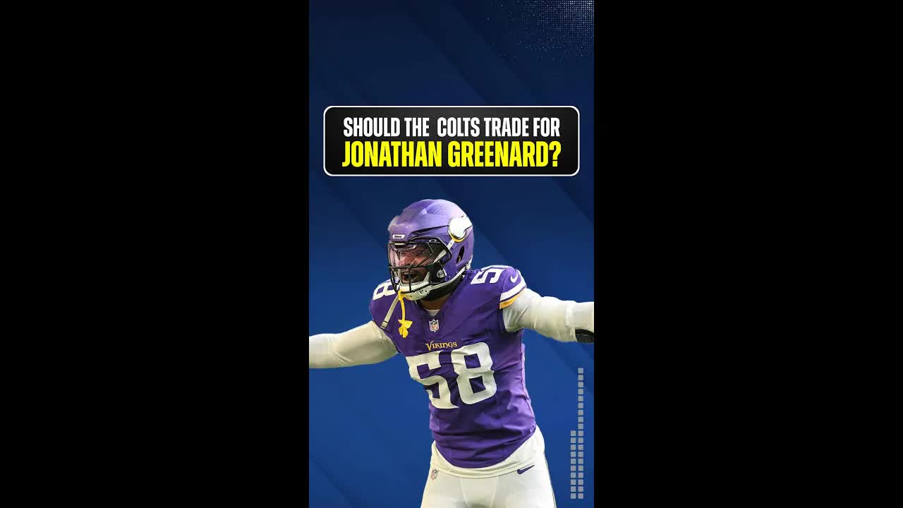Should the Colts make a move for Jonathan Greenard? #indianapoliscolts #nfl #minnesotavikings #fyp