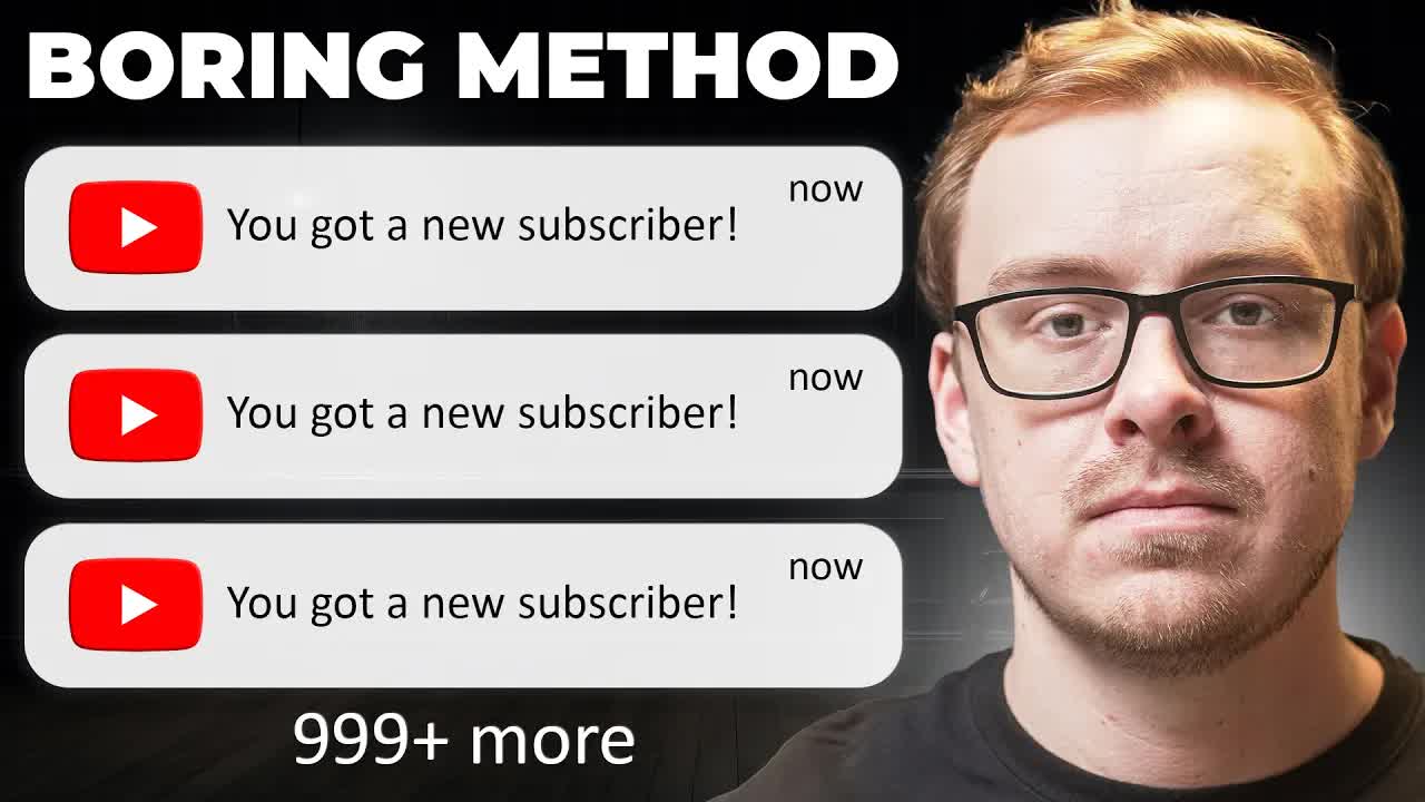 3 Boring But PROVEN Steps to Get 1,000 YouTube Subscribers Fast